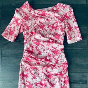 Beautiful pink floral dress